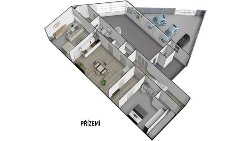 Pronájem rodinného domu, Čebín, 201 m2
