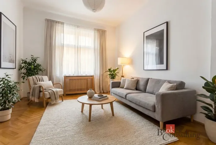 Prodej bytu 2+kk, Praha - Žižkov, Hartigova, 53 m2