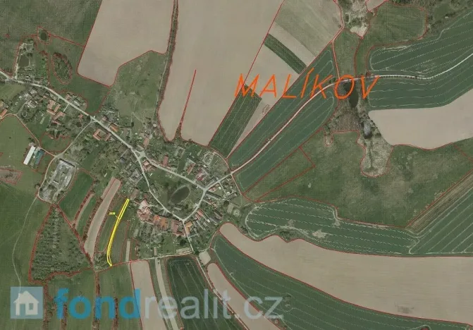 Prodej pozemku, Horní Pěna - Malíkov nad Nežárkou, 1083 m2