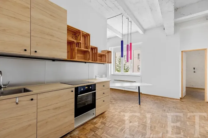 Pronájem bytu 2+kk, Praha - Holešovice, Jateční, 56 m2