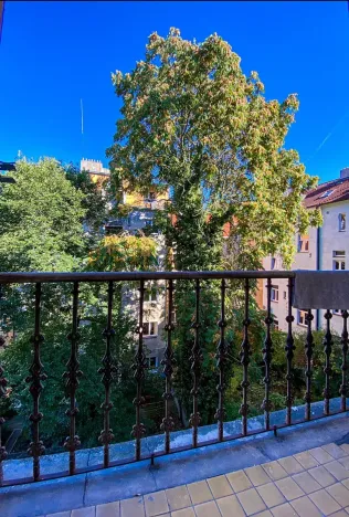 Pronájem bytu 2+kk, Praha - Smíchov, U Santošky, 40 m2