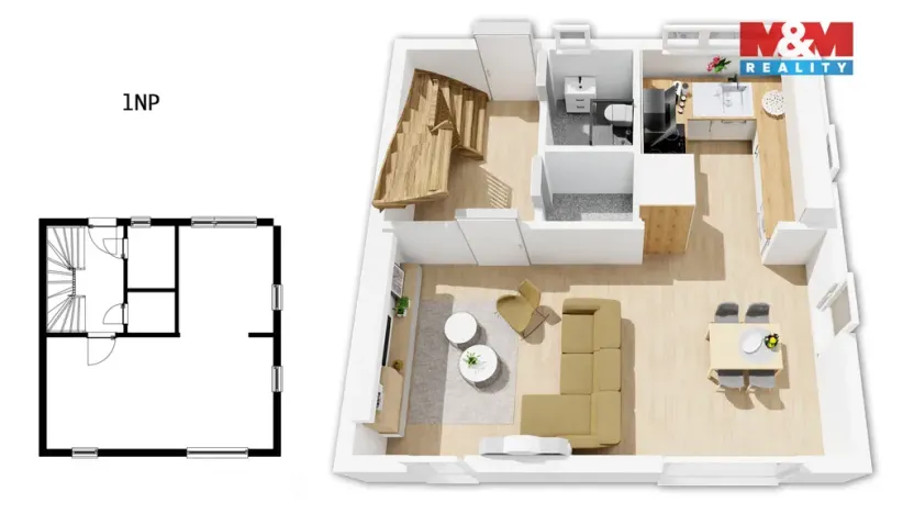Prodej domu na klíč, Květnice, V Zelených, 96 m2