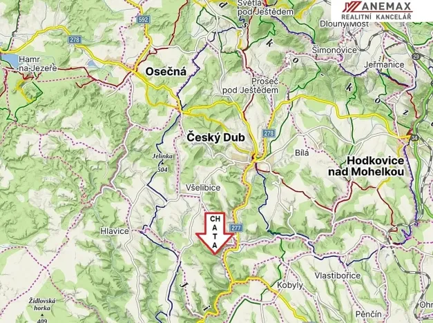 Prodej chaty, Všelibice, 50 m2