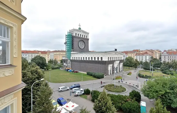 Pronájem bytu 3+kk, Praha - Vinohrady, náměstí Jiřího z Poděbrad, 93 m2