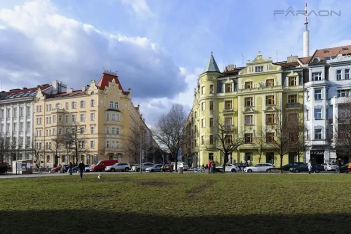 Pronájem bytu 3+kk, Praha - Vinohrady, náměstí Jiřího z Poděbrad, 92 m2
