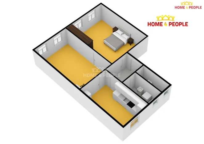 Prodej bytu 2+1, Havlíčkův Brod, Bezručova, 80 m2