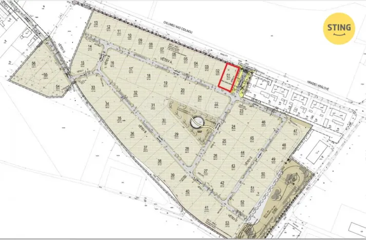 Prodej pozemku pro bydlení, Chlumec nad Cidlinou - Chlumec nad Cidlinou I, 639 m2