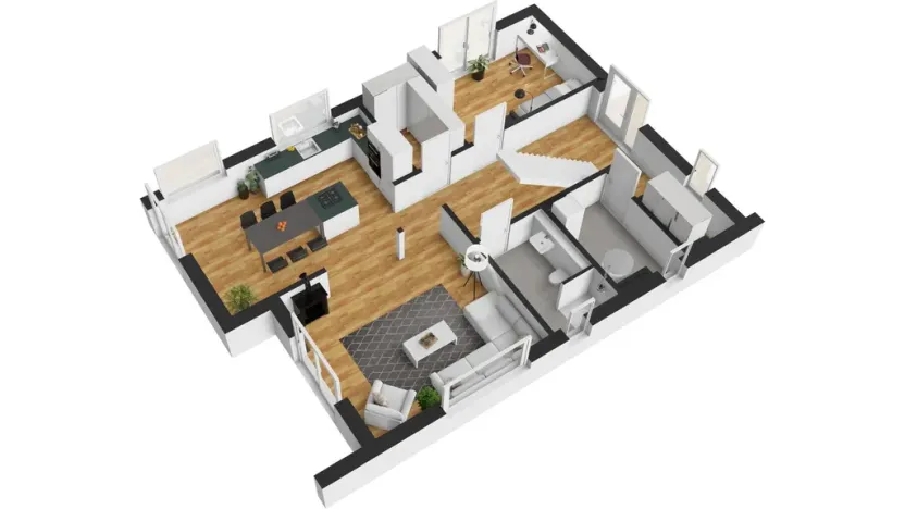 Prodej domu na klíč, Vysoký Újezd, U Křížku, 183 m2