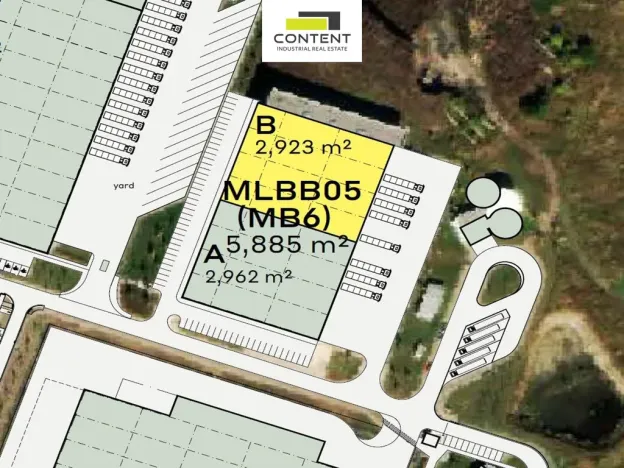 Pronájem skladu, Mladá Boleslav - Bezděčín, 2923 m2
