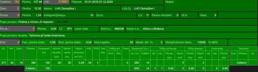 Prodej lesa, Mrákov, 34704 m2