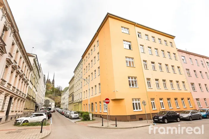 Pronájem bytu 2+kk, Brno, Anenská, 47 m2