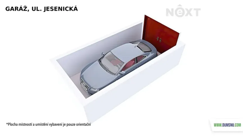 Pronájem garáže, Šumperk, 20 m2