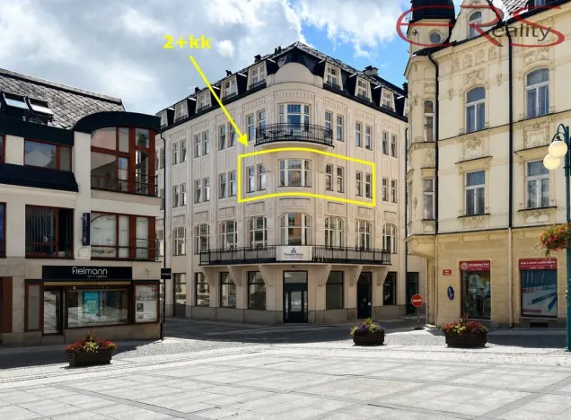 Pronájem bytu 2+kk, Jablonec nad Nisou, Komenského, 50 m2