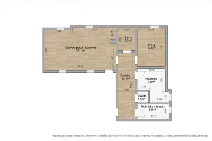 Prodej bytu 2+kk, Chotěšov - Mantov, 81 m2