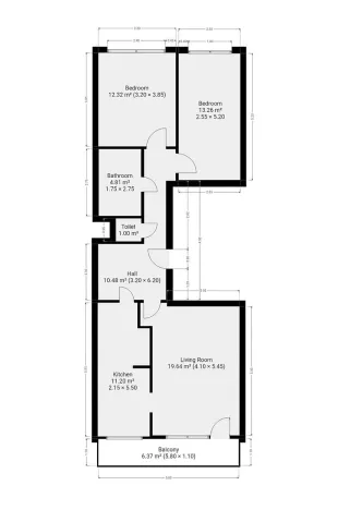 Pronájem bytu 3+kk, Praha - Stodůlky, Janského, 72 m2