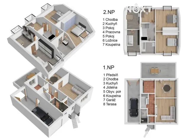 Prodej rodinného domu, Bulhary, 214 m2