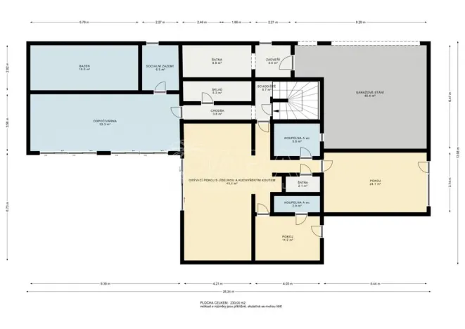 Prodej vícegeneračního domu, Velké Popovice - Brtnice, Na Dlaskově, 486 m2