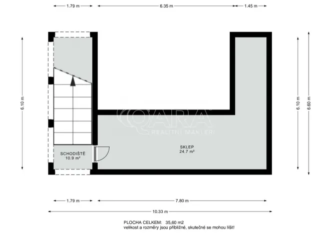 Prodej vícegeneračního domu, Velké Popovice - Brtnice, Na Dlaskově, 486 m2