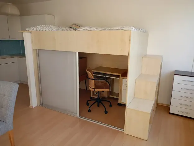 Pronájem bytu 1+kk, Praha - Stodůlky, Hábova, 33 m2