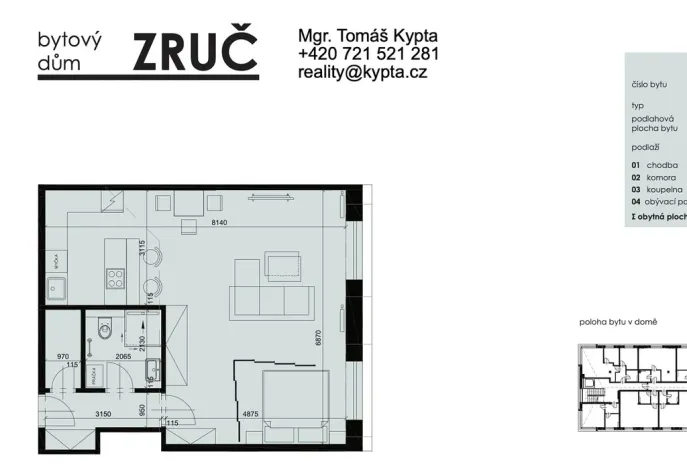 Pronájem bytu 1+kk, Plzeň - Severní Předměstí, Bolevecká, 55 m2