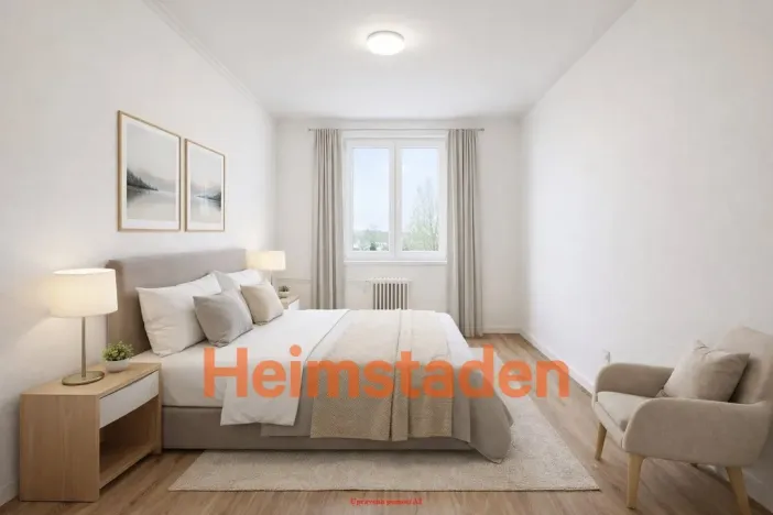 Pronájem bytu 2+1, Karviná - Ráj, Pokrok, 54 m2