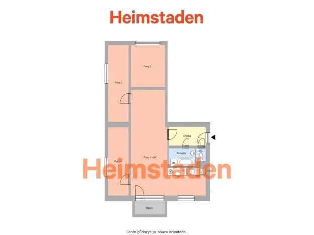Pronájem bytu 4+1, Havířov - Město, Lípová, 72 m2