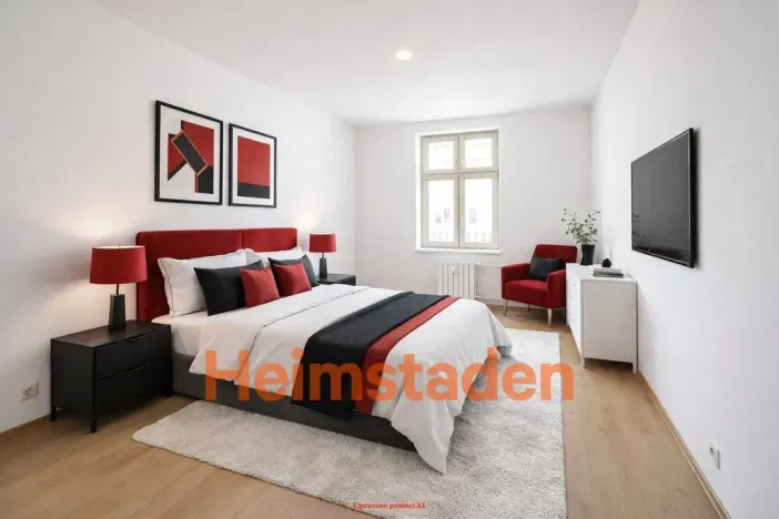 Pronájem bytu 2+1, Ostrava - Moravská Ostrava, Smetanovo náměstí, 60 m2