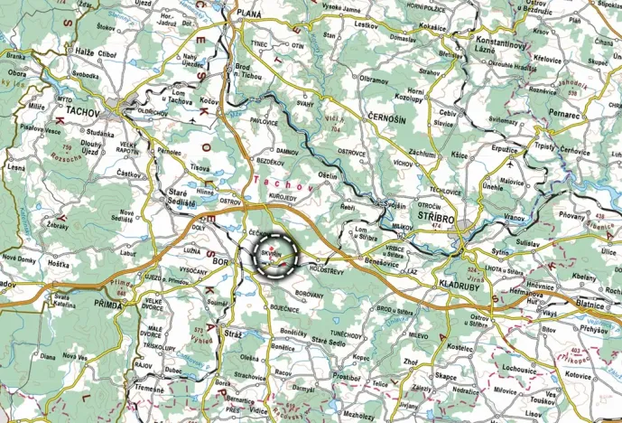 Prodej pole, Bor, 13431 m2