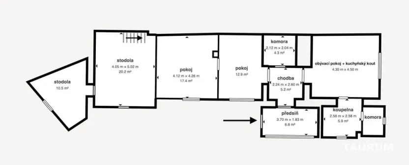Prodej rodinného domu, Bukovník, 114 m2