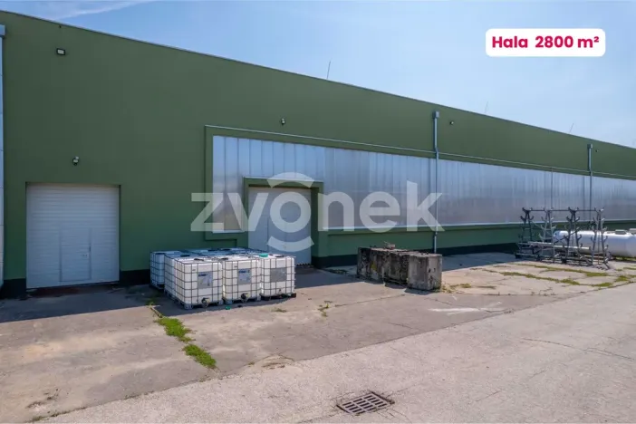Pronájem skladu, Holešov, Samostatnost, 2800 m2