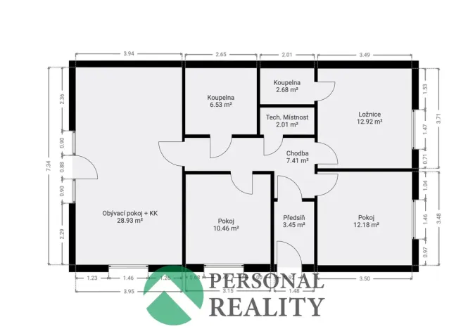 Prodej rodinného domu, Kralupy nad Vltavou, Nad Rybníkem, 85 m2