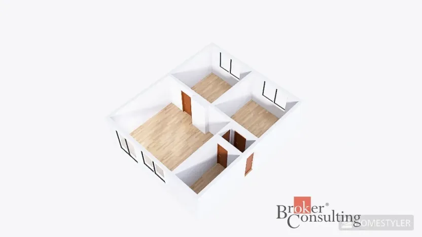 Prodej bytu 3+kk, Blučina, Osvobození, 76 m2