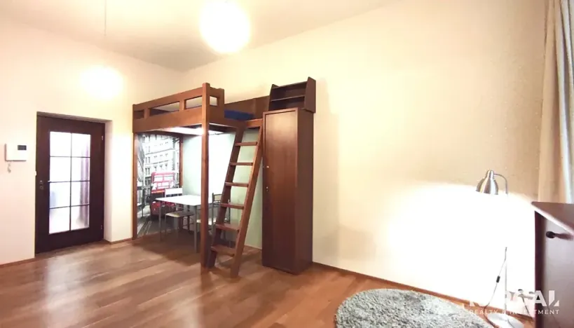 Pronájem bytu 1+kk, Praha - Nové Město, Tyršova, 30 m2