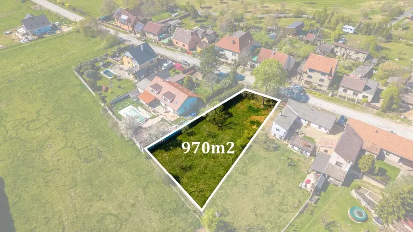 Prodej pozemku pro bydlení, Vysoký Újezd, V Chaloupkách, 970 m2