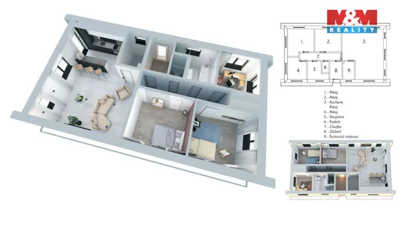 Prodej rodinného domu, Dolní Lutyně, Červená cesta, 107 m2