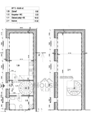 Prodej bytu 3+kk, Nučice, 65 m2