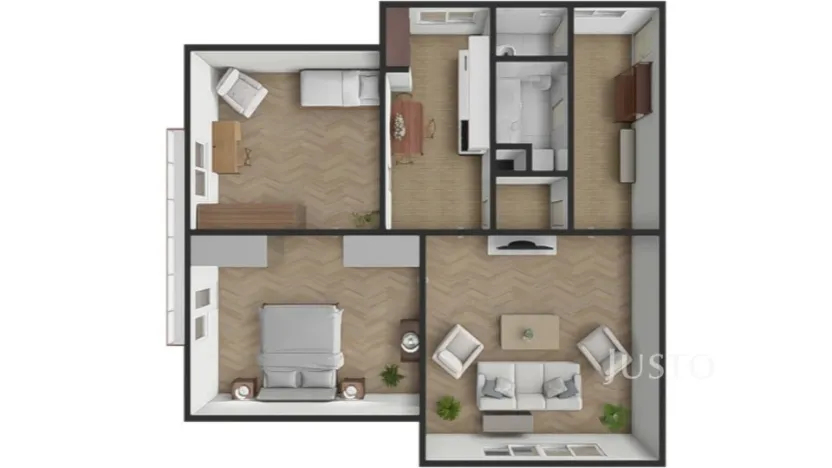 Prodej bytu 3+1, Písek - Budějovické Předměstí, Baarova, 80 m2