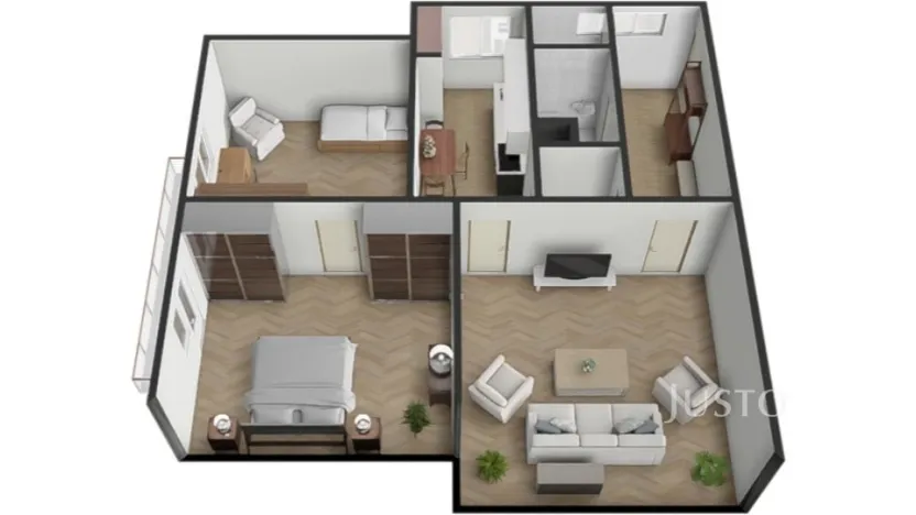Prodej bytu 3+1, Písek - Budějovické Předměstí, Baarova, 80 m2