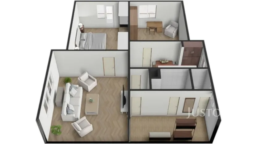 Prodej bytu 3+1, Písek - Budějovické Předměstí, Baarova, 80 m2