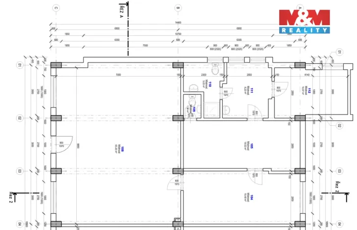Pronájem obchodního prostoru, Ostrava - Hrabůvka, Tlapákova, 122 m2