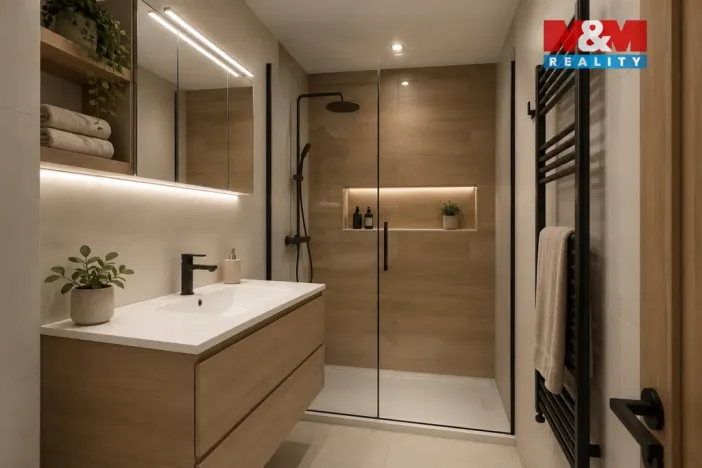 Prodej bytu 2+kk, Trhové Sviny, Branka, 44 m2