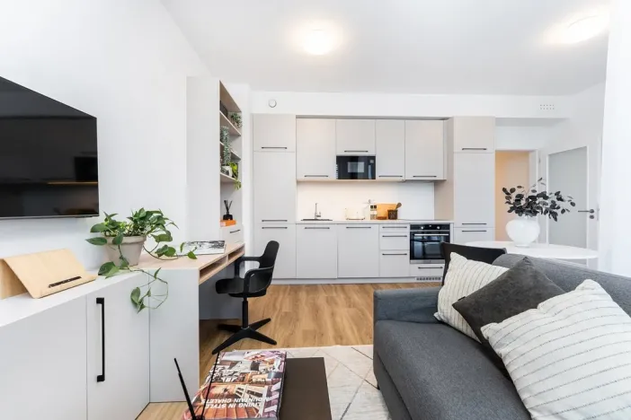 Pronájem bytu 2+kk, Praha - Vysočany, Odkolkova, 45 m2