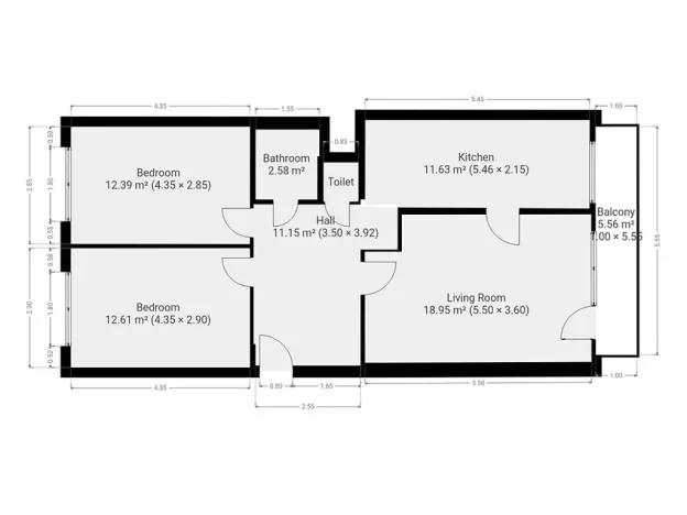 Pronájem bytu 3+1, Praha - Zbraslav, Ke Kamínce, 80 m2
