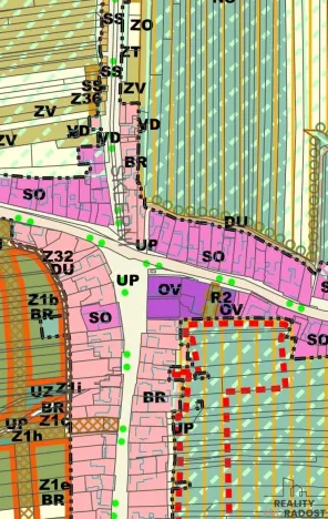 Prodej pozemku pro bydlení, Starý Poddvorov, 308 m2