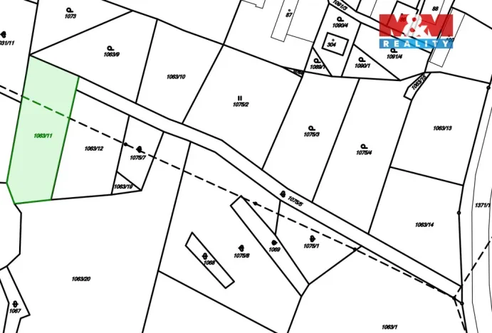 Prodej pozemku pro bydlení, Milešov - Klenovice, 1318 m2