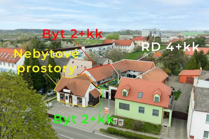 Prodej obchodního prostoru, Troubky, Dědina, 470 m2
