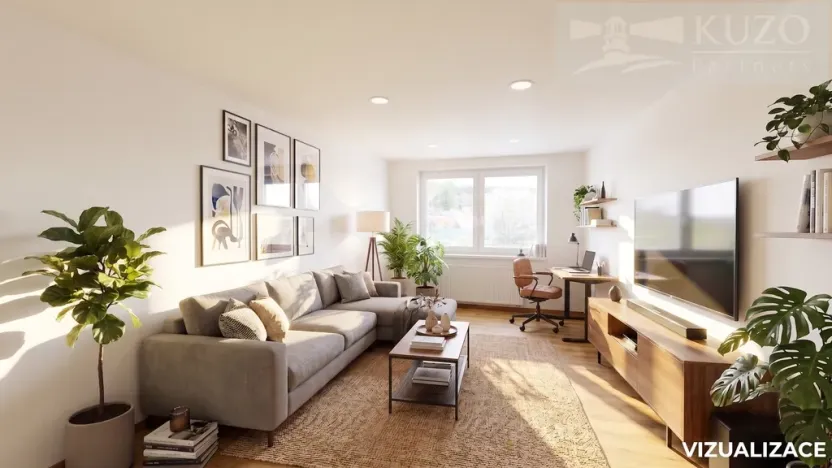 Pronájem bytu 2+kk, Příbram, Táborská, 46 m2