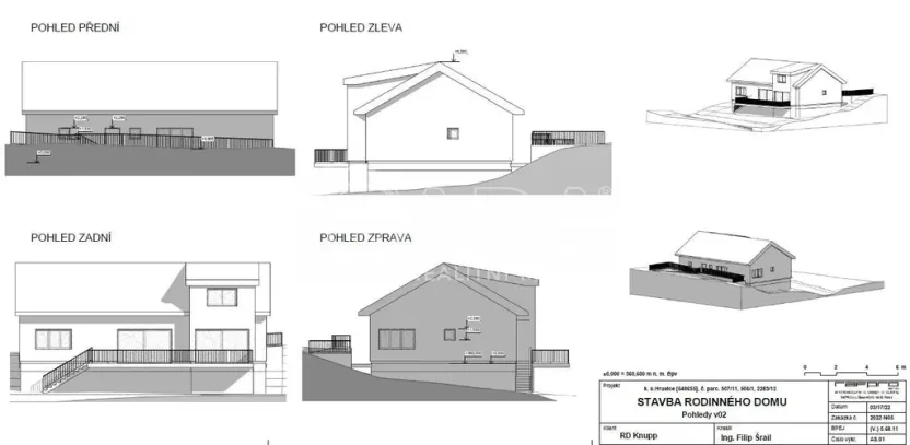 Prodej pozemku pro bydlení, Hrusice, U Potoka, 1348 m2
