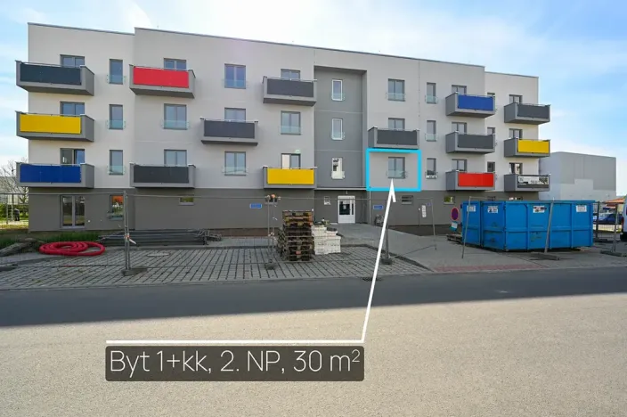 Pronájem bytu 1+kk, Mohelnice, Za Penzionem, 30 m2