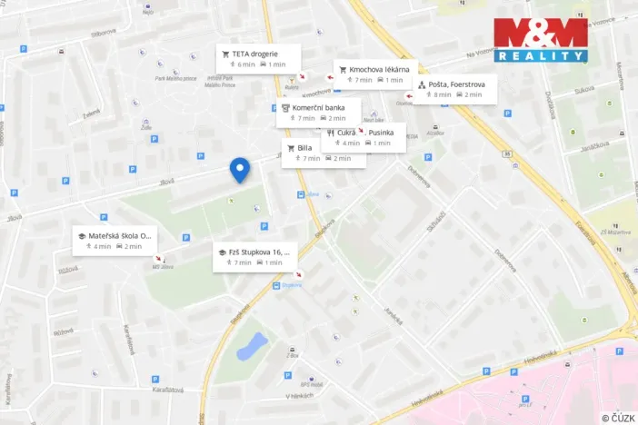 Prodej bytu 2+1, Olomouc - Nová Ulice, Jílová, 55 m2